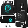 Sac à dos scolaire pour jeunes musique réfléchissante usb Voir les images du produit 1