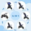 Dreirad 6-in-1 Dreirad mit Schubstange, Kinderdreirad mit Produktbild-Vorschau 4