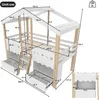 Flieks Lit superposé 90x200cm avec Led, lit d'enfant lit de Voir les images du produit 5