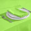 HOMESCAPES Stoffservietten aus Baumwolle, 4er-Set, limette Produktbild-Vorschau 2