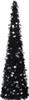 Albero di Natale artificiale pop-up nero 180 cm PET Anteprima dell’immagine prodotto 5