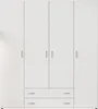 Schlafkontor Base Kleiderschrank Holzwerkstoff Dekorfolie 4 Produktbild-Vorschau 3