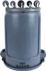 Poubelle Rubbermaid Brute grise 121 L Voir les images du produit 5