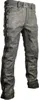 Schnür Lederhose Biker Jeans Bikerhose Vintage Grau Produktbild-Vorschau 1