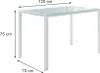 Esstisch Vicco Grand Weiß 120 x 70 cm, Model 51770 Produktbild-Vorschau 3