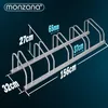 MONZANA® Fahrradständer für 5 Fahrräder 37cm Radabstand Produktbild-Vorschau 4