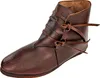 Mittelalter Schuhe Typ London genagelte Doppelsohle Braun Produktbild-Vorschau 1