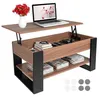 Tavolino da salotto allungabile, dimensioni 92 x 51 x 45 cm Anteprima dell’immagine prodotto 2