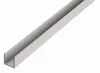 Alberts 472825 Profilo a U, alluminio, naturale, 2000 x 25 Anteprima dell’immagine prodotto 1