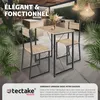 Ensemble de salle à manger MARGATE - Bois clair industriel, Voir les images du produit 4