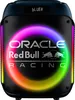 A Red Bull Racing branded party speaker with colorful LED lights. Náhľad obrázku produktu