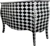 Commode Casa Padrino Barock, motif carreau noir et blanc, Voir les images du produit 2