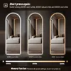 AIORBER 150x50cm LED Ganzkörperspiegel Wandspiegel mit Produktbild-Vorschau 4