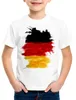 BaumwolleCloud Flagge Deutschland Kinder T-Shirt Fußball Produktbild-Vorschau 1