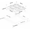 Beko HILW64122SW Piano cottura Bianco da incasso 60 cm a Anteprima dell’immagine prodotto 2
