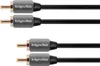 Kabel Audio Kruger&Matz KM0303 2RCA-2RCA Cinch 0,5m Náhled obrázku produktu 2