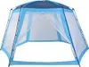 vidaXL Tenda da piscina 500x433x250 cm Blu Anteprima dell’immagine prodotto 1