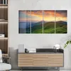 DEQORI Glasbild Echtglas 4x30x60 cm 'Abendlicher Horizont' Produktbild-Vorschau 3