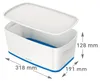 LEITZ Aufbewahrungsbox My Box 5 Liter weiß/blau Produktbild-Vorschau 11