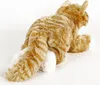 Kuscheltier Katze rot getigert liegend 40 cm Uni-Toys Produktbild-Vorschau 4