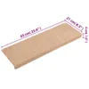 Stufenmatten Selbstklebend 5 Stk. 65x21x4 cm Hellbraun Produktbild-Vorschau 7