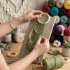 250g Strickgarn Macrame Ideo Unifarben Makramee Häkelgarn Produktbild-Vorschau 5