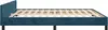 vidaXL Bettgestell ohne Matratze Dunkelblau 180x200 cm Samt Produktbild-Vorschau 5