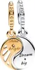 Pandora Bicolor Divisible Soleil & Lune Pendentif Charm Voir les images du produit 8