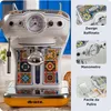 Ariete 1389/1P, Espresso kávovar, 0,9 L, Mletá káva, kávový Náhľad obrázku produktu 10
