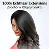 hair2heart estensioni di capelli umani intrecciati ondulati Anteprima dell’immagine prodotto 6