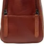 Leder Damen Shopper Umhängetasche Leder Cognac Layton Produktbild-Vorschau 5