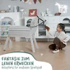 Pink Papaya Holzpferd Grau für Kinder, robust und stabil, Produktbild-Vorschau 3