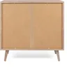 Finish Komoda Bali 03A Sonoma-Eiche und Raffia-Druck Podgląd zdjęcia produktu 12
