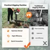 Młot wyburzeniowy spalinowy – 52 cm³, 2-suwowy młot udarowy Podgląd zdjęcia produktu 7
