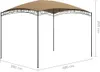 vidaXL Pavillon 3x4x2,65 m Taupe 180 g/m² Produktbild-Vorschau 4