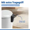 WENKO Müll Eimer 5L Abfall Tret Kosmetik Müll Eimer Leman Produktbild-Vorschau 7