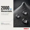 ONBEST Pavillon 3x3 | Wasserdicht | faltbar | Grau | mit Produktbild-Vorschau 6