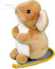 Teddy Hermann Kuscheltier Maus braun 11 cm stehend Produktbild-Vorschau 3