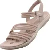 Skechers Reggae Slim Coffee Run Damen Sandalen Grau Voir les images du produit 1