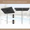 Ombrellone da balcone COSTWAY 210x130 cm, ombrellone Anteprima dell’immagine prodotto 3