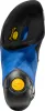 Kletterschuh "Skwama Woman" von La Sportiva; blau mit gelbem Detail; von unten betrachtet. Náhled obrázku produktu