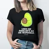 Mr. & Mrs. Panda Größe L T-Shirt Avocado Pfeifen - Schwarz Produktbild-Vorschau 3