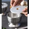 Edelstahl Mörser mit Stößel Lebensmittelecht Pestle and Produktbild-Vorschau 6