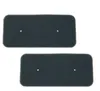 Two black foam filters are shown against a white background. Voir les images du produit