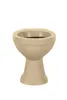 sanicomfort Stand-WC beige spülrandlos, Abgang waagrecht, Produktbild-Vorschau 2