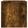 vidaXL Comodino in rovere affumicato 40x30x30 cm in Anteprima dell’immagine prodotto 5