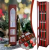 Christmas-themed advent calendar designed to look like a bookshelf, with small gift boxes displayed in the foreground. Náhled obrázku produktu