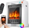KESSER® LED Kamin Elektrokamin Heizung mit Thermostat, Produktbild-Vorschau 1