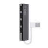 BELKIN HUB USB 2.0, 1:4, SLIM, PASSIV, czarny Podgląd zdjęcia produktu 1