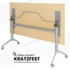 bümö Klapptisch fahrbar KF - Nachbildung: Buche Produktbild-Vorschau 4